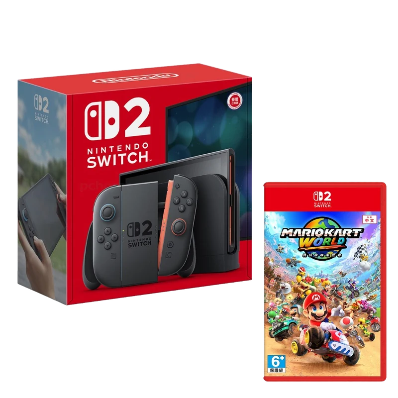 Nintendo Switch 2 主機＋《瑪利歐賽車 世界》遊戲片(主機與遊戲合購,組合不限)