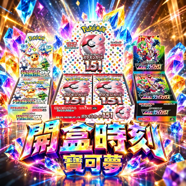 開盒時刻|寶可夢卡牌 日日賞・第01彈