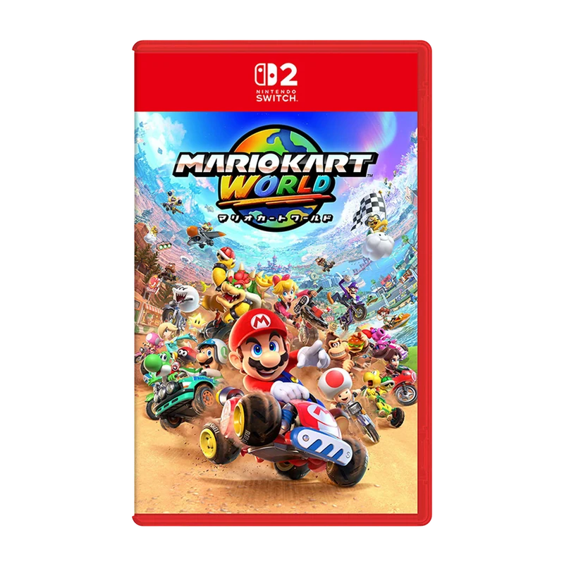 Nintendo Switch 2《瑪利歐賽車 世界》盒裝中文版