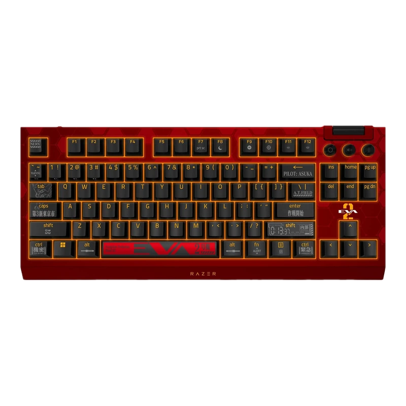Razer BlackWidow V4 TKL EVA-02 聯名款鍵盤